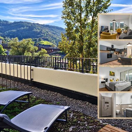Vivamosel: Appartement Mit Mosel & Burgblick - Balkon - Parken - Aufzug - Fahrradraum コッヘム エクステリア 写真